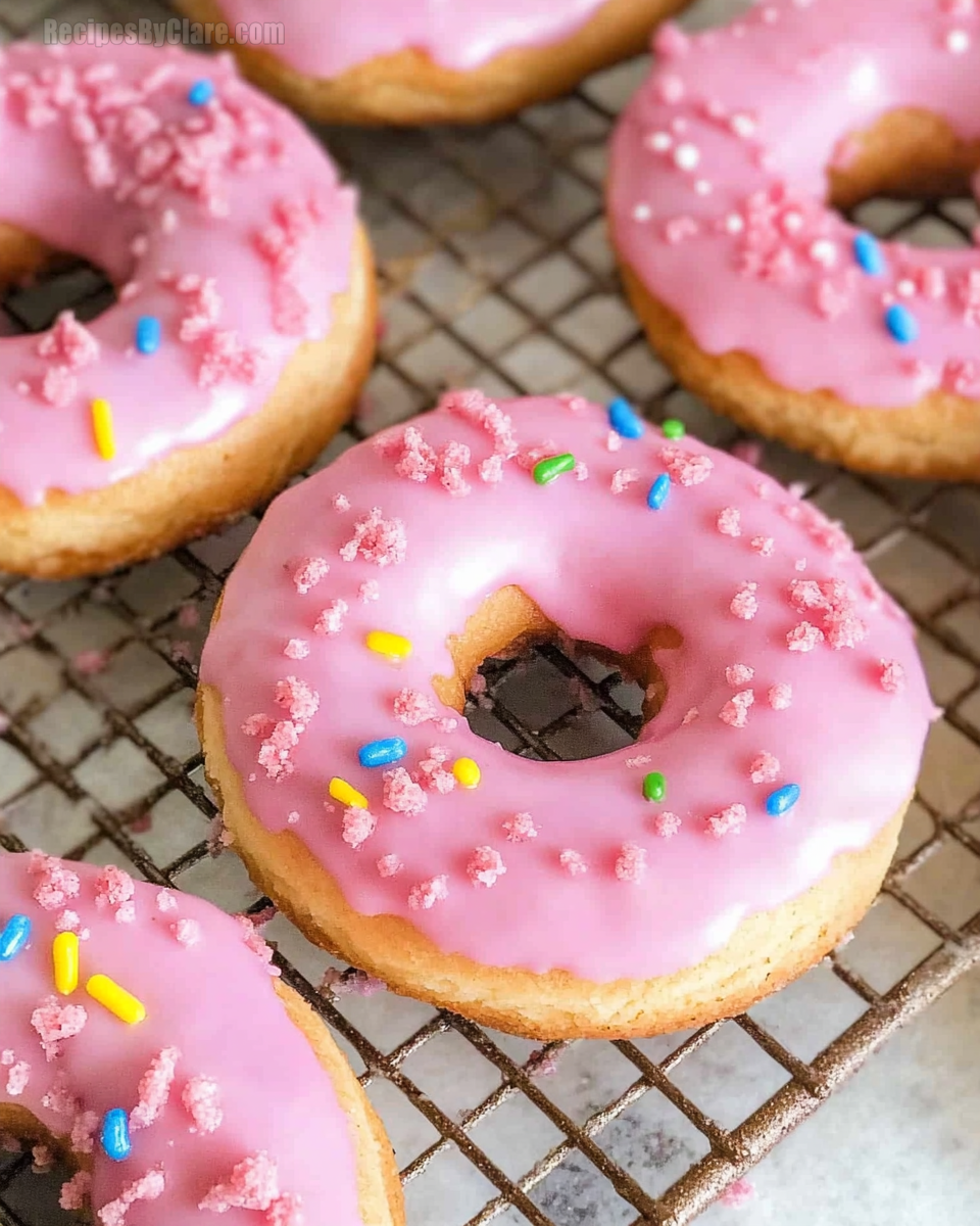 Crumbl Pink Donut Cookies