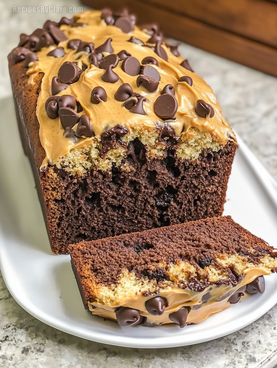 Chocolate Peanut Butter Swirl Bread