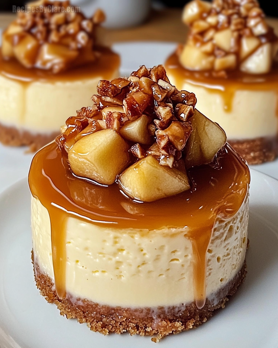 Easy Caramel Apple Cheesecake