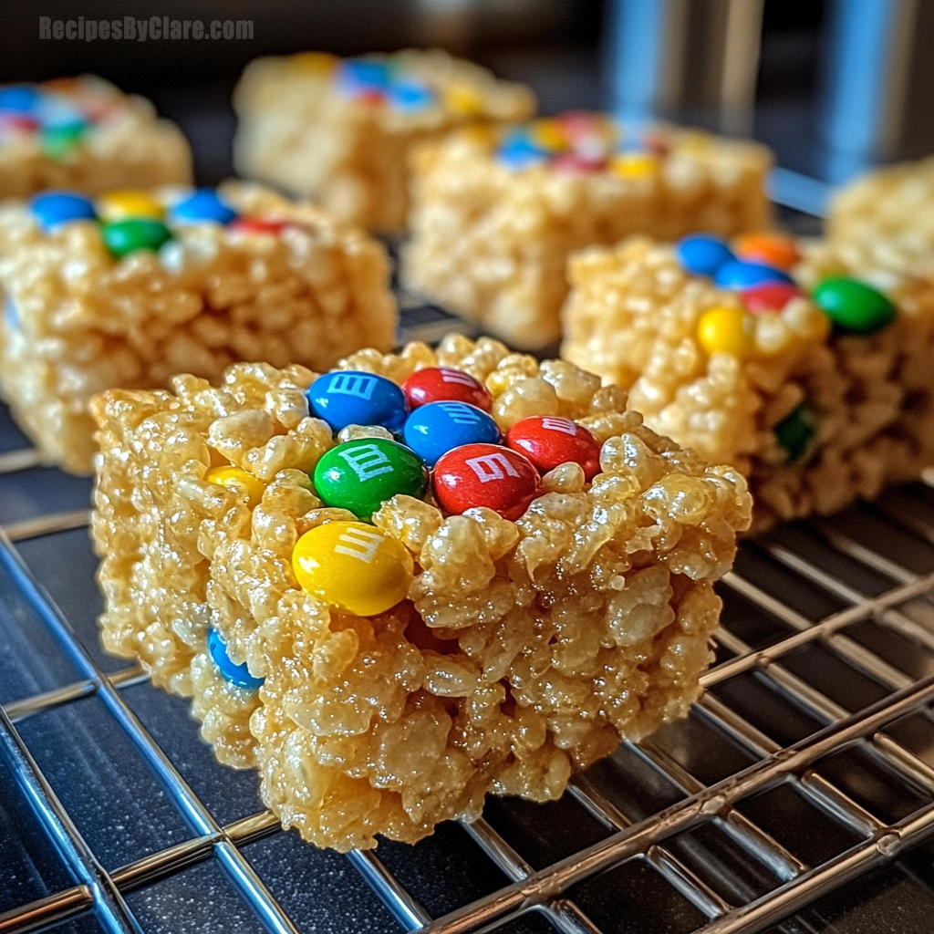 M&M's Rice Krispie Treats