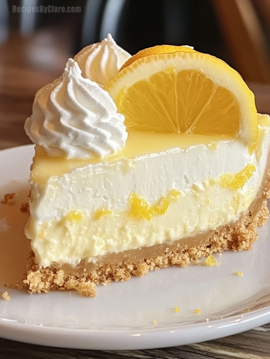 Luscious Lemon Cheesecake