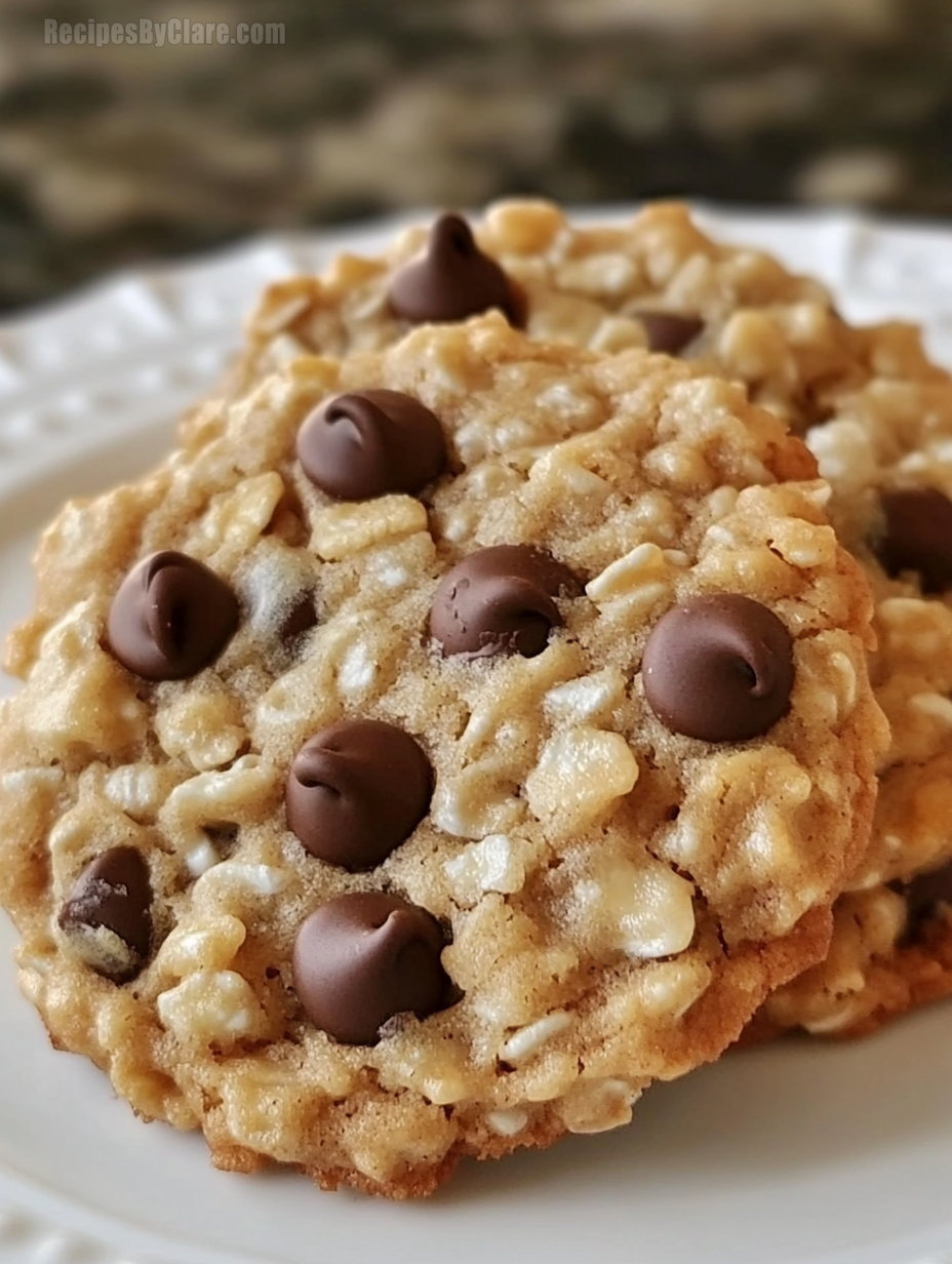 Rice Krispie Chocolate Chip Cookies