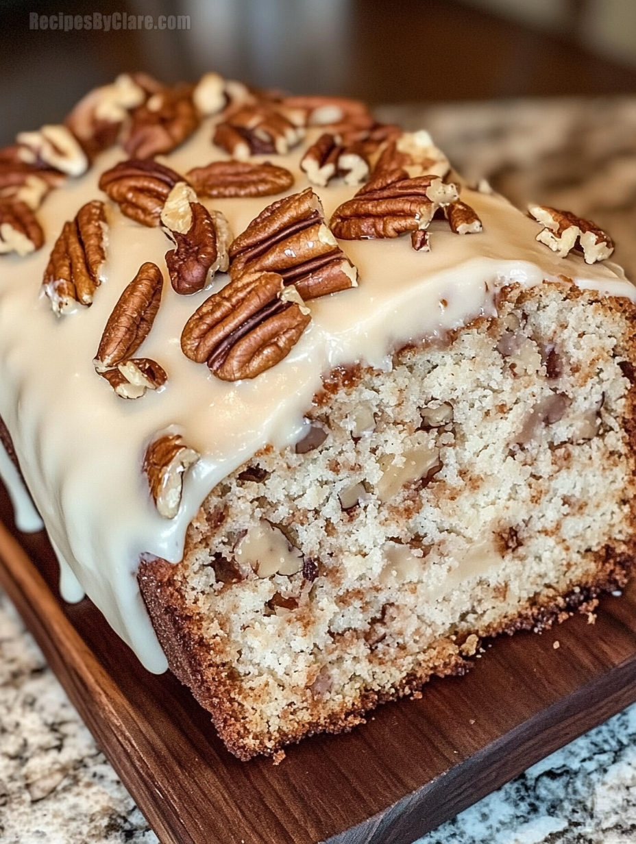 Butter Pecan Cake Loaf