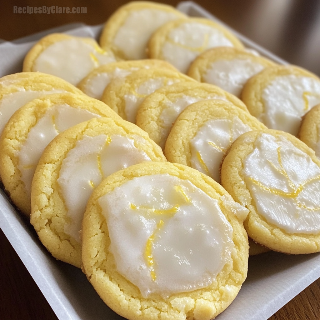 Lemon Poundcake Cookies