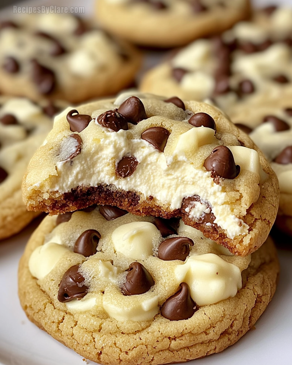 Chocolate Chip Cheesecake Cookies