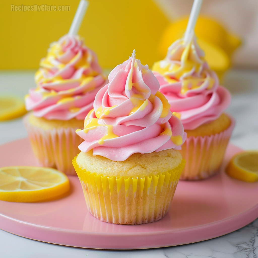 Pink Lemonade Cupcakes