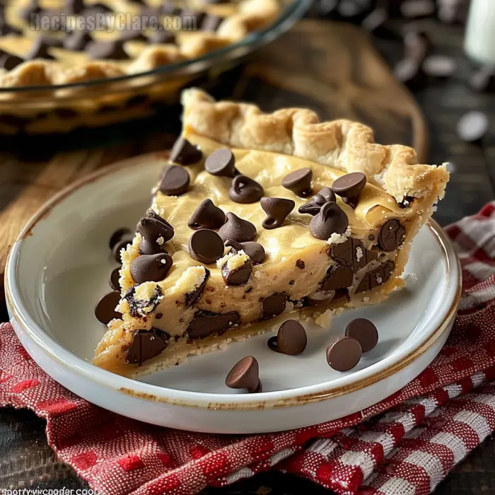 Gooey Chocolate Chip Pie