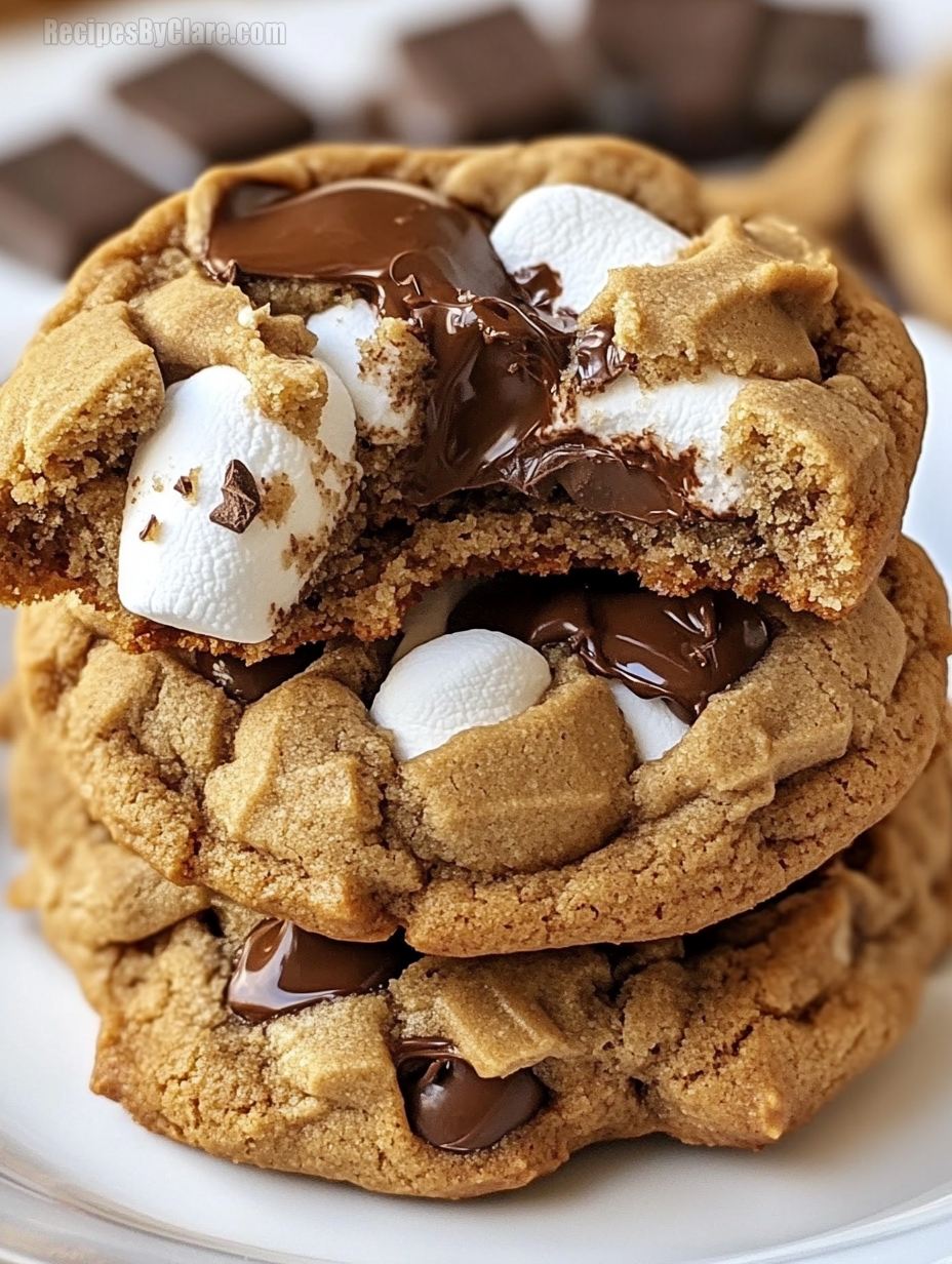 Chunky S'more Cookies