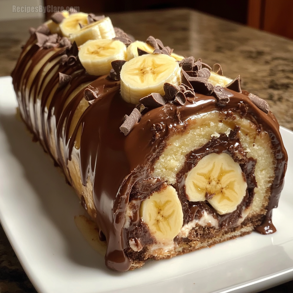 Banana Chocolate Dream Roll