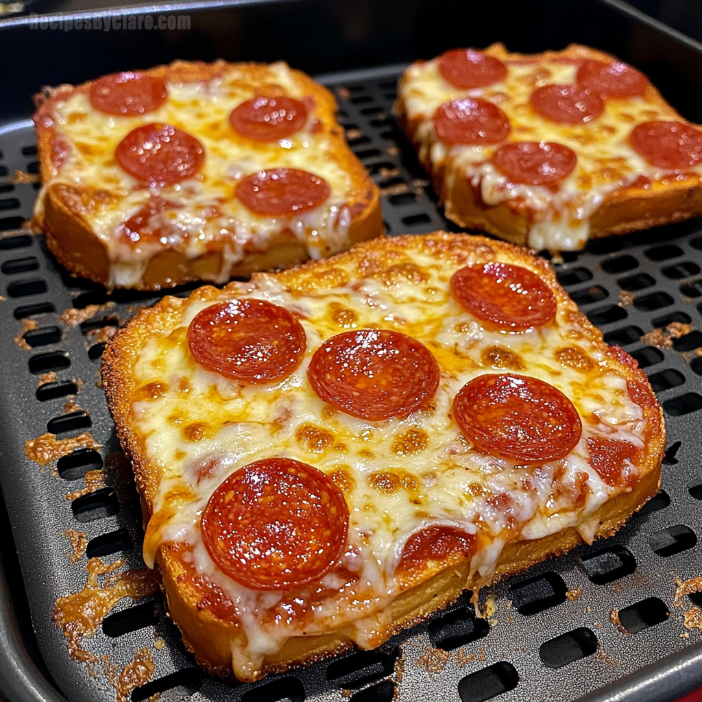 Texas Toast Pizza In The Air Fryer