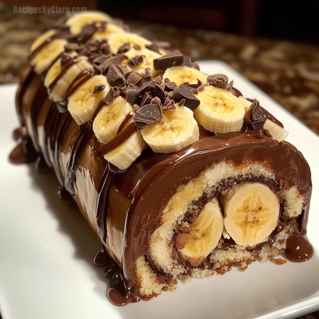 Banana Chocolate Dream Roll