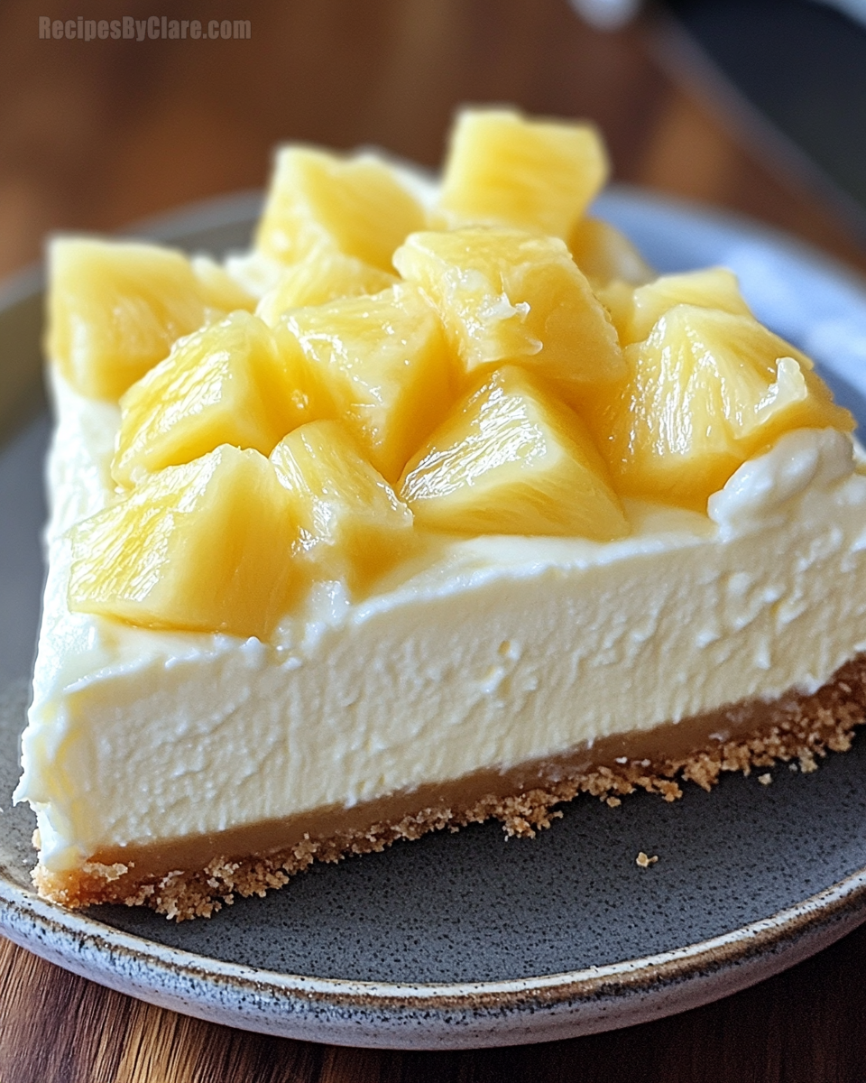 Pineapple Cheesecake