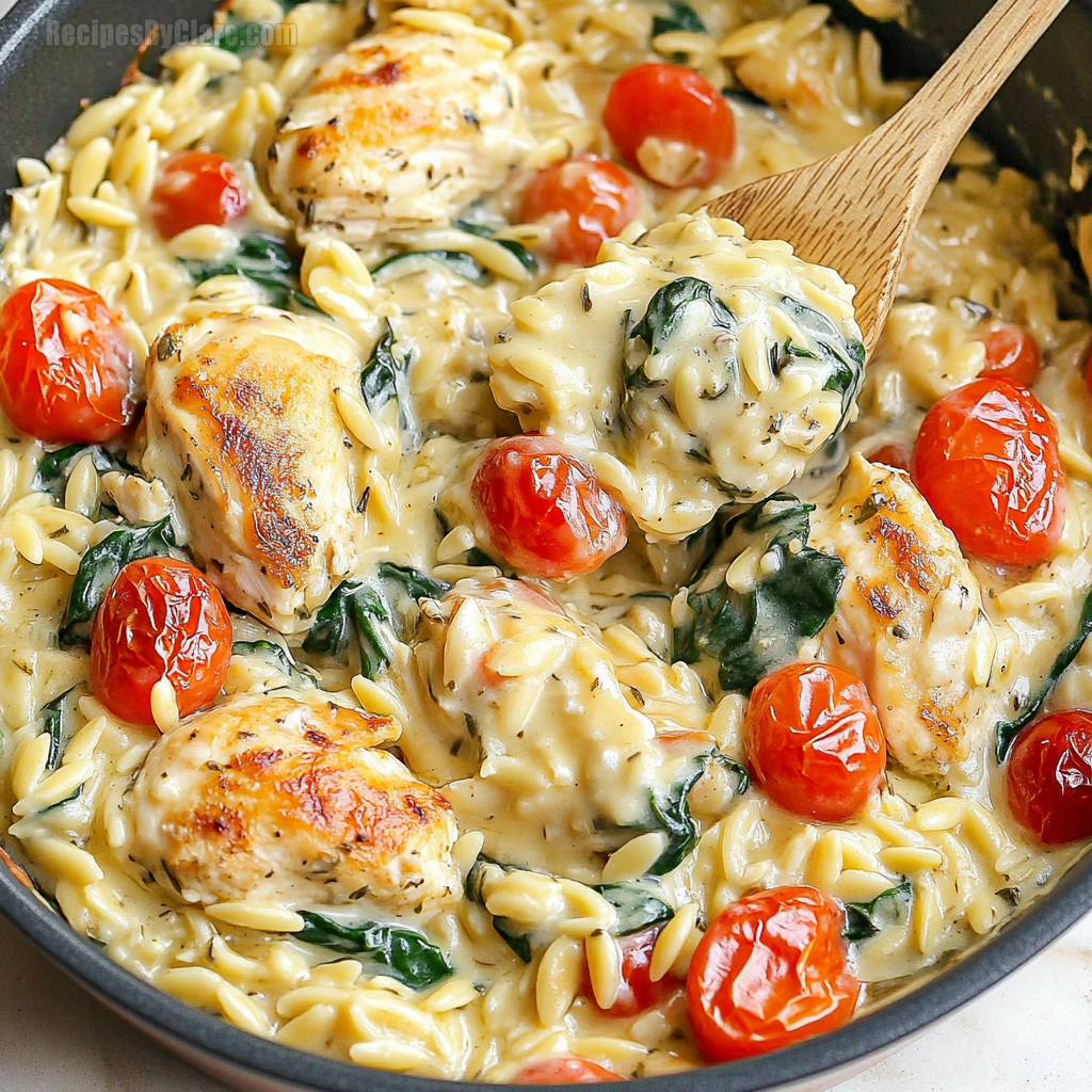 One-Pan Tuscan Chicken Bake