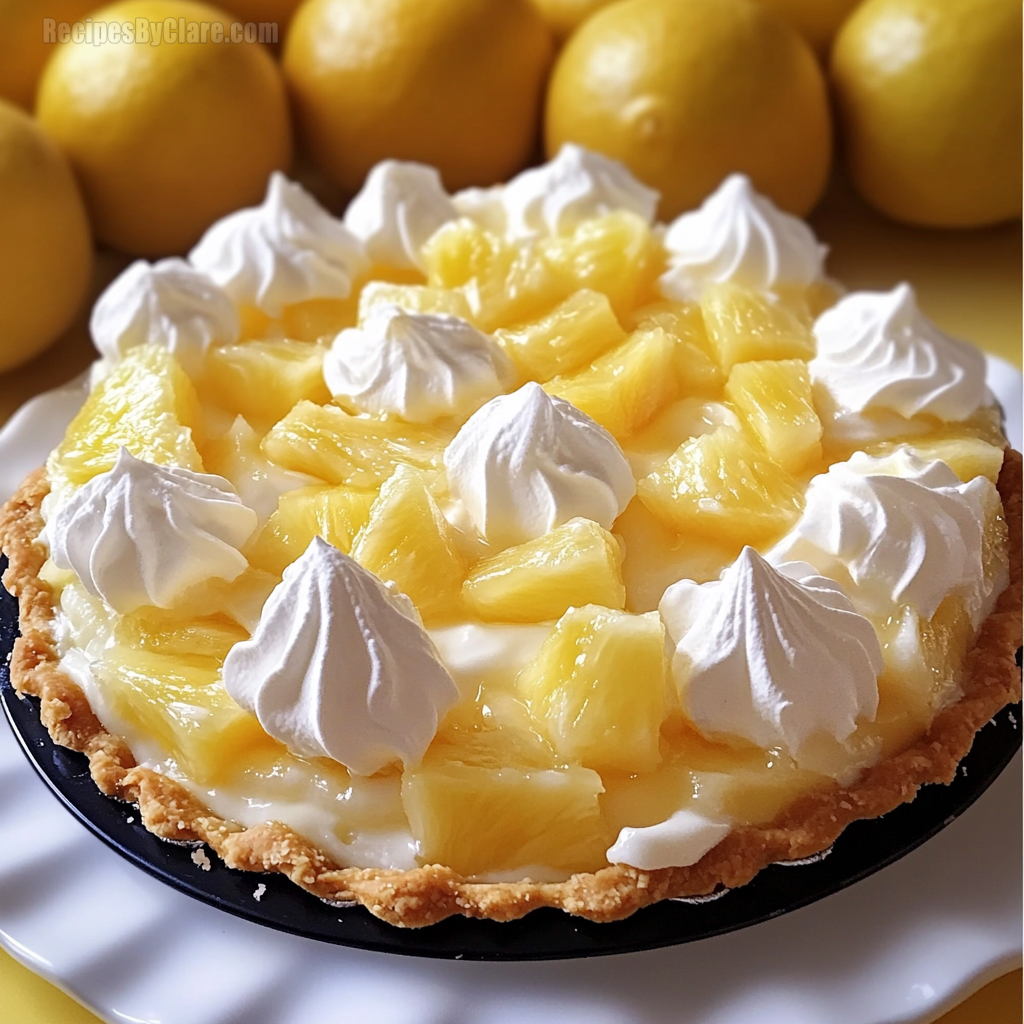 Pineapple Cream Pie