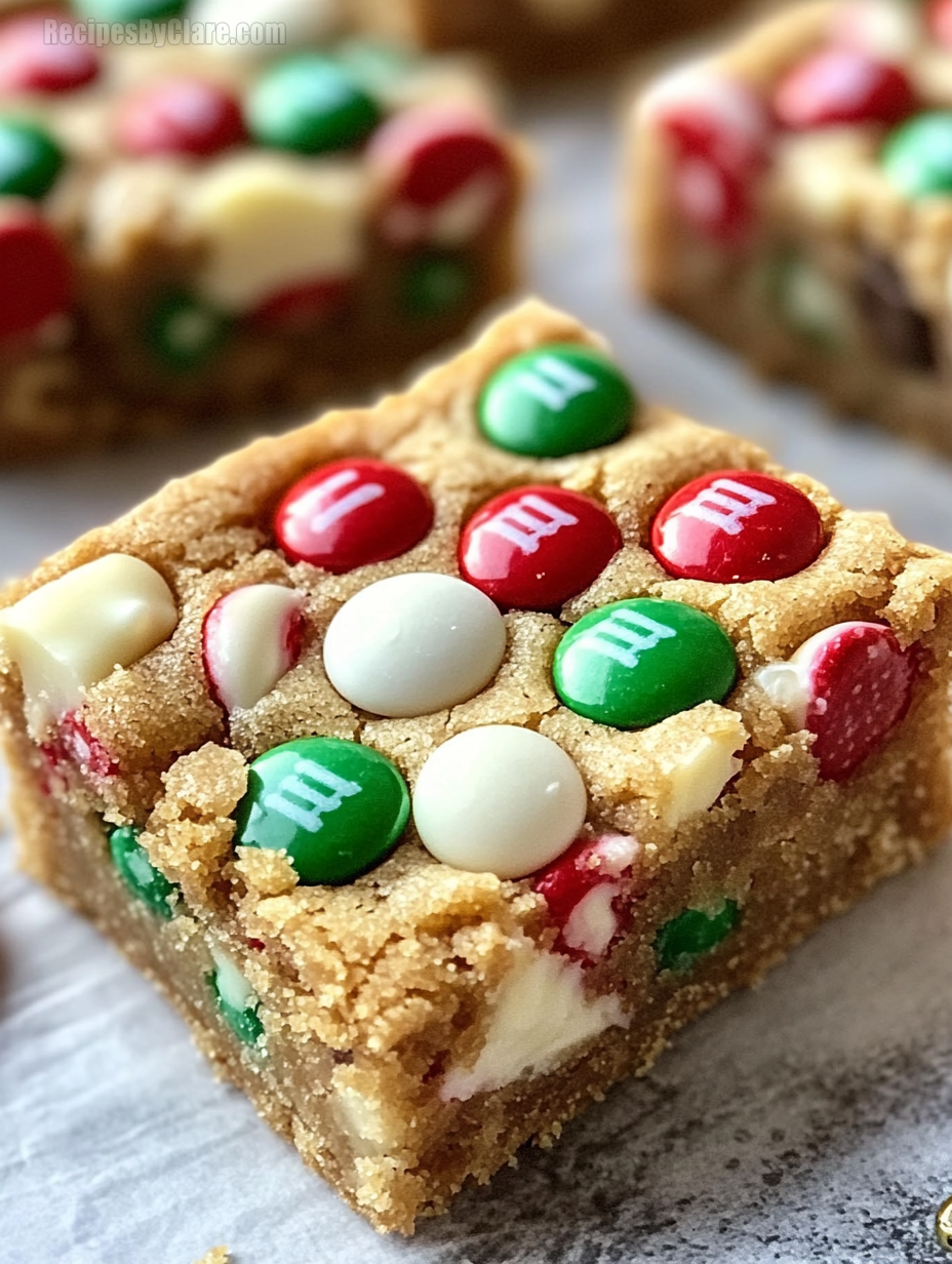 Christmas Cookie Bars