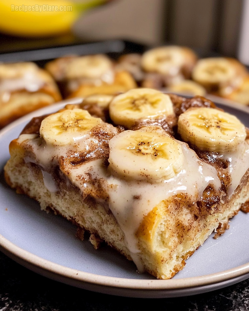 Banana Cinnamon Rolls