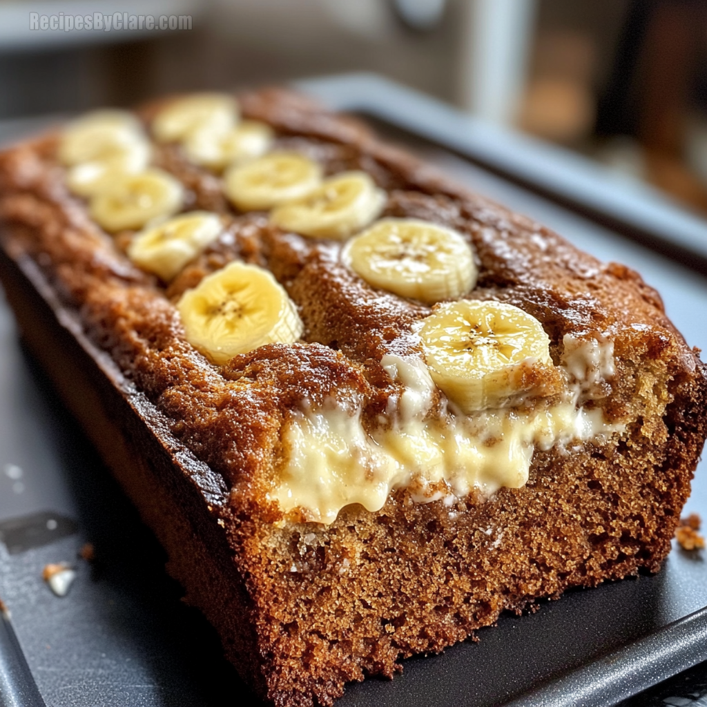 Cream Cheese Banana Bread Bliss