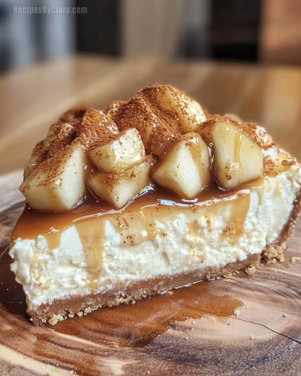 Caramel Apple Cheesecake