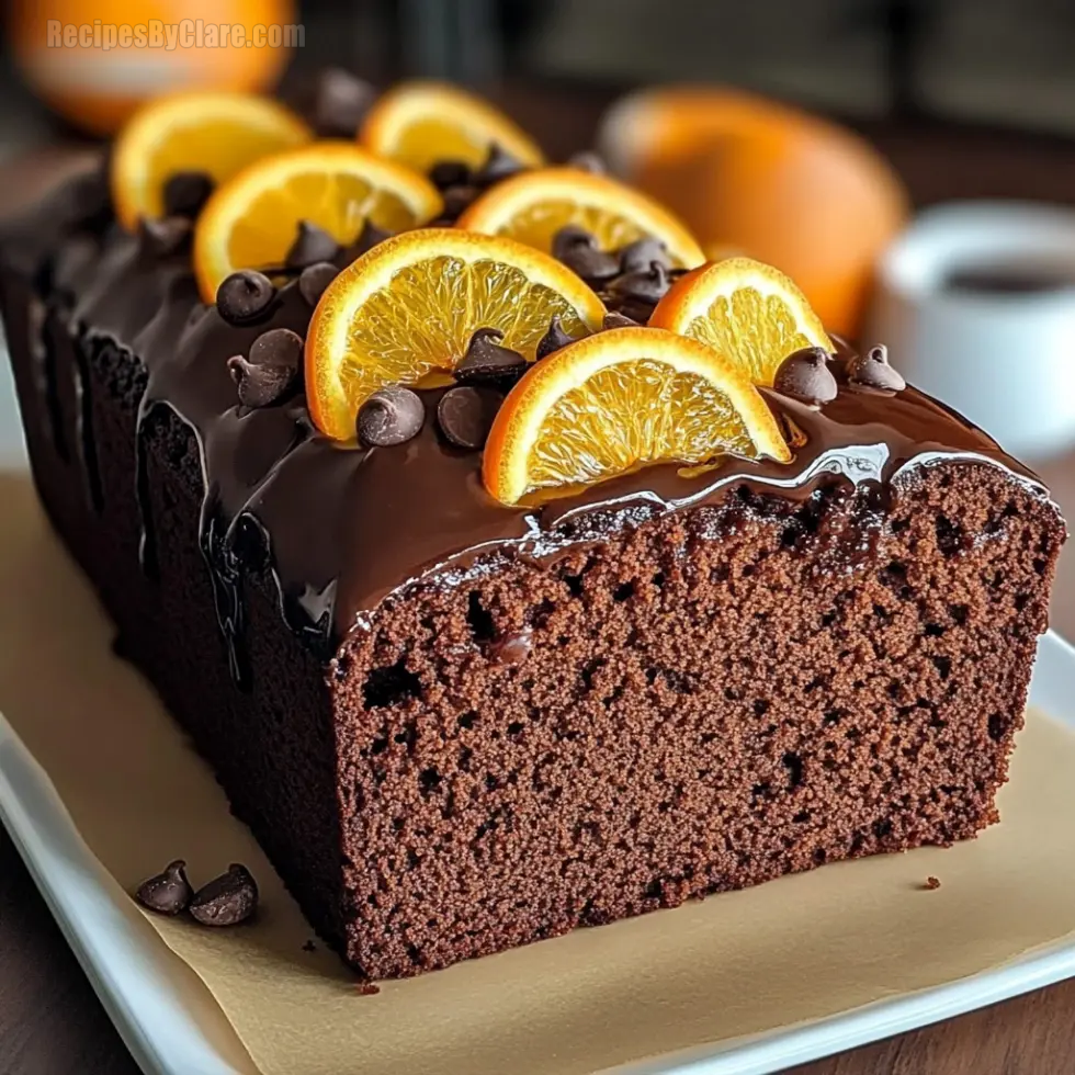 Chocolate Orange Loaf Cake