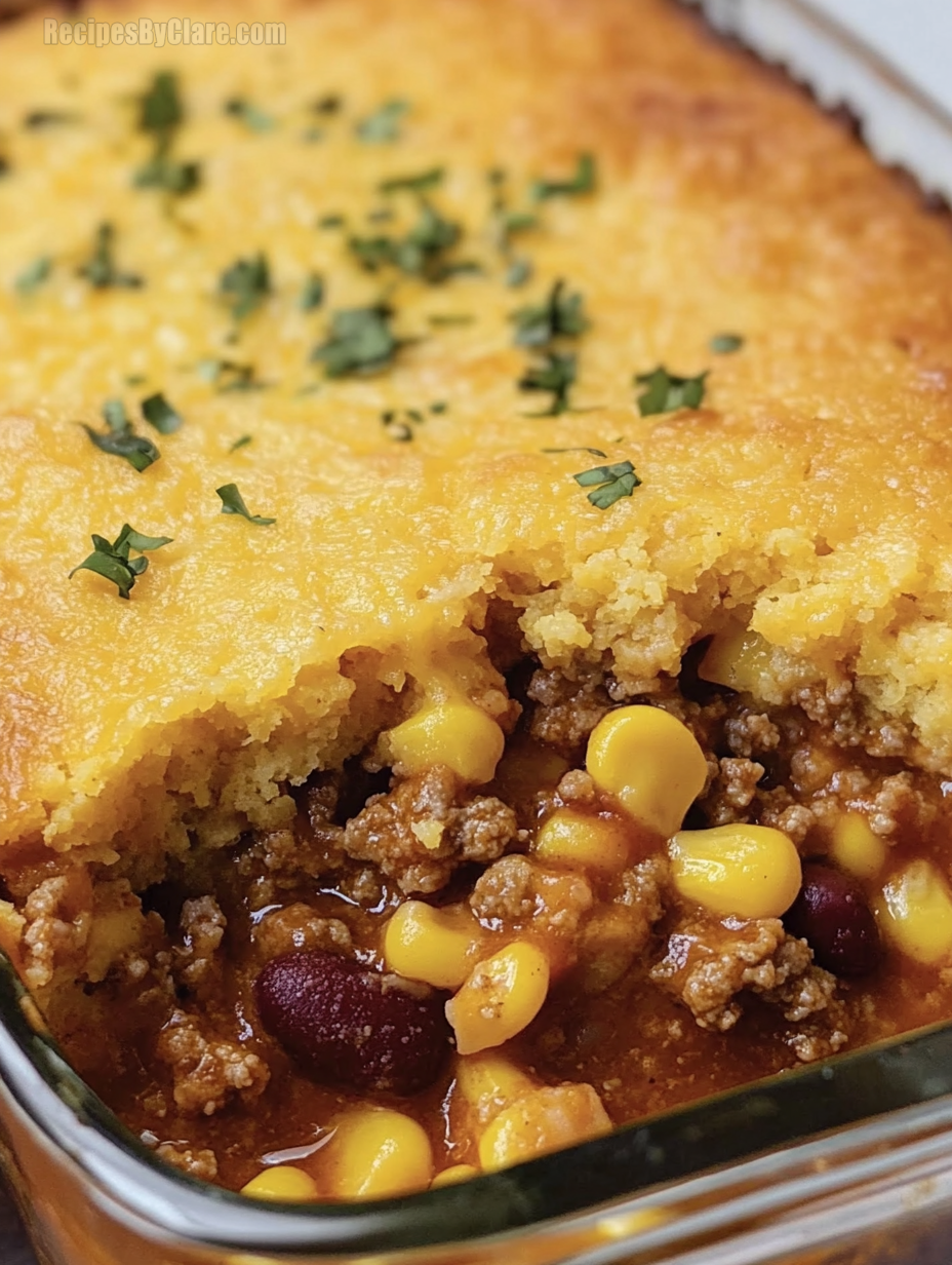 Cowboy Cornbread Casserole