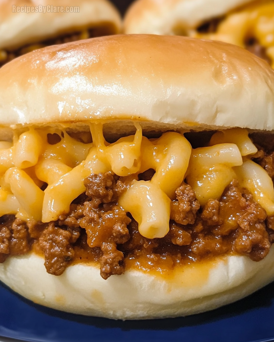 Mac & Cheese Sloppy Joes