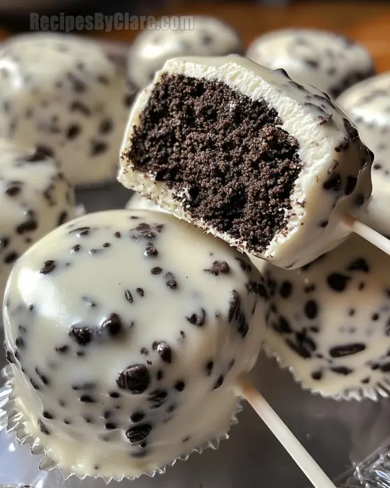 Oreo Cookies & Cream Cake Pops