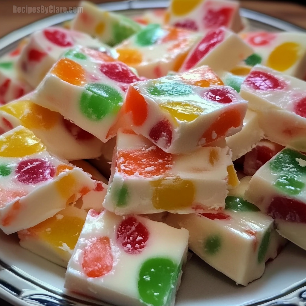 Old-Fashioned Jelly Nougat Candy