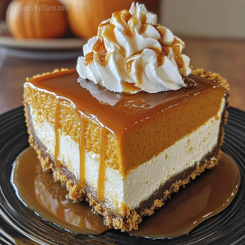 Caramel Pumpkin Cheesecake