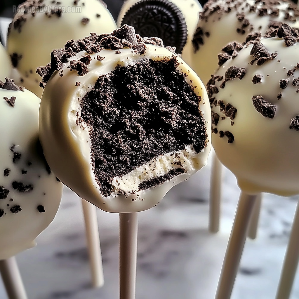 Oreo Cookies & Cream Cake Pops